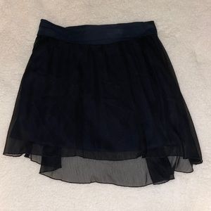 Black Flowy Skirt